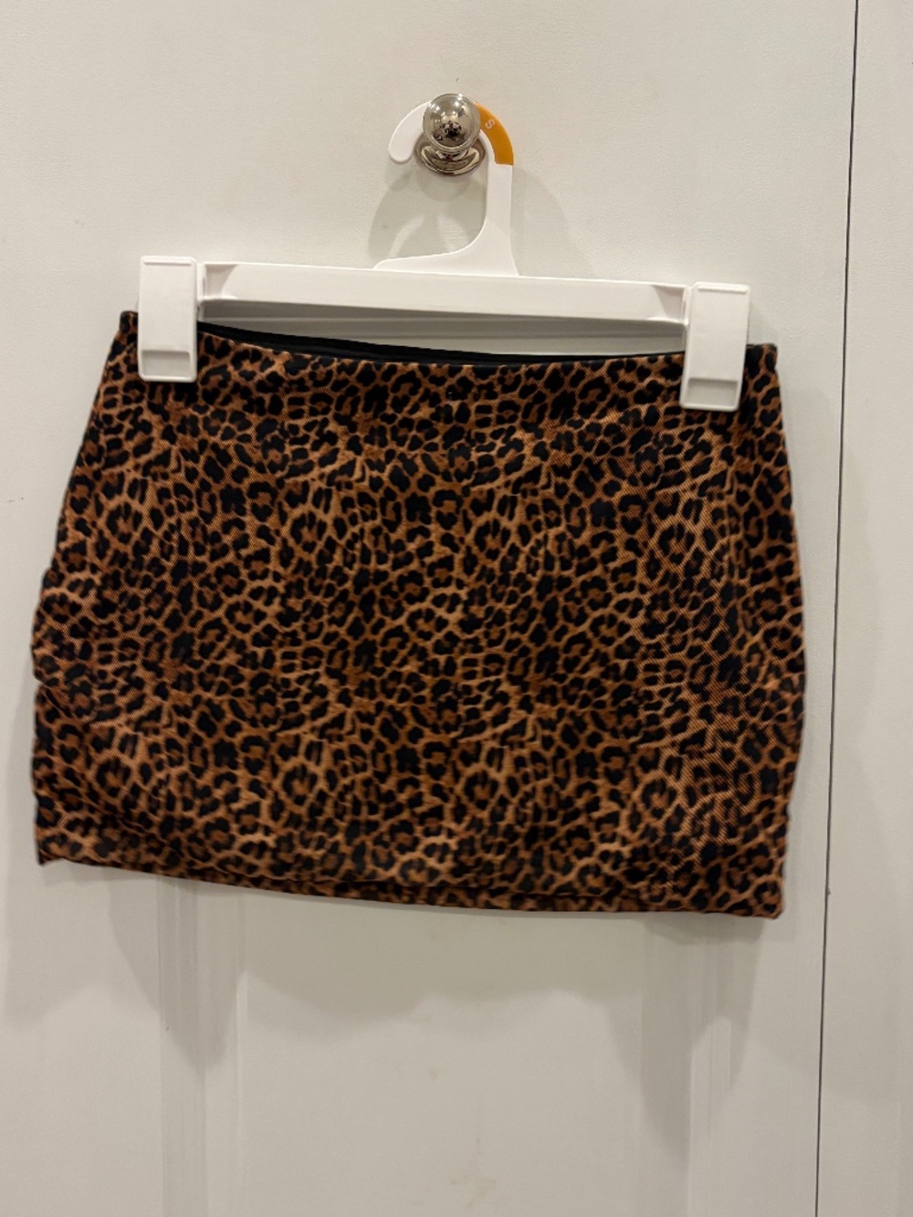 Edikted Leopard Print Mini Skirt